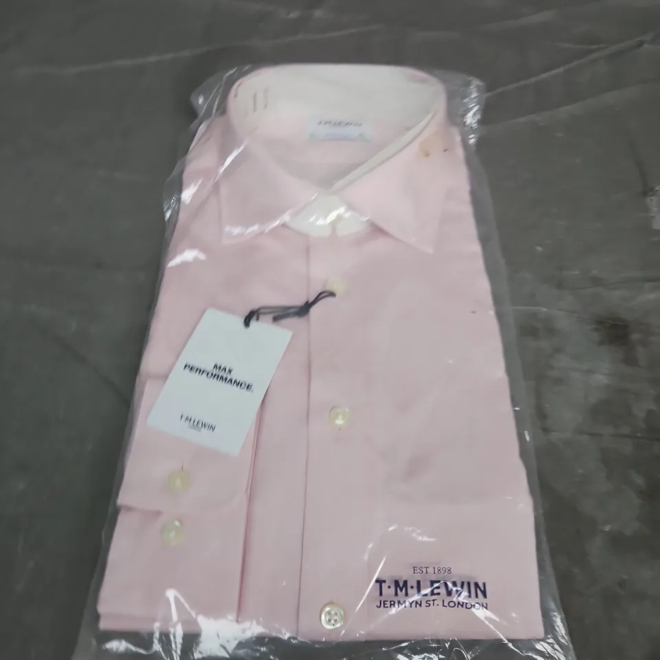 TM LEWIN PINK MEN’S DRESS SHIRT – SIZE UNSPECIFIED