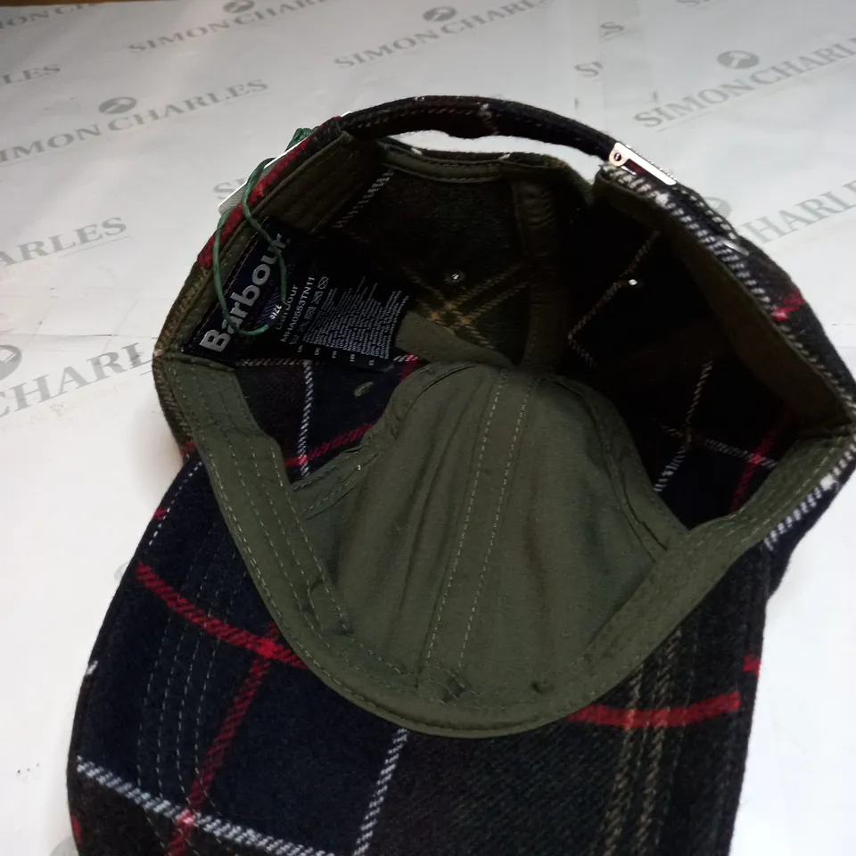 BARBOUR TARTAN SPORTS CAP 