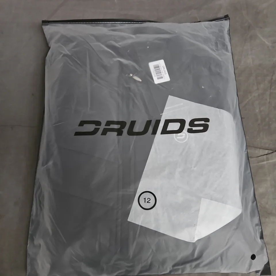 BAGGED DRUIDS PANAMA JACKET – BLACK, UK SIZE 12