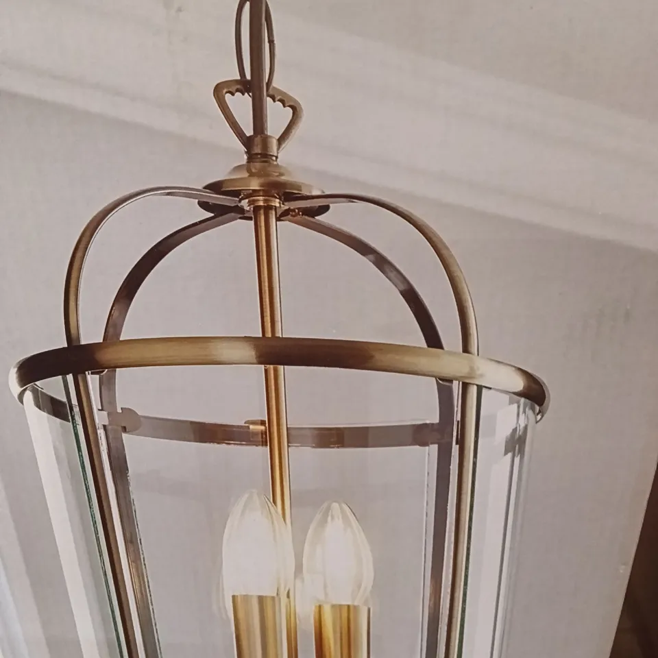 BOXED HURRICANE PENDANT LIGHT