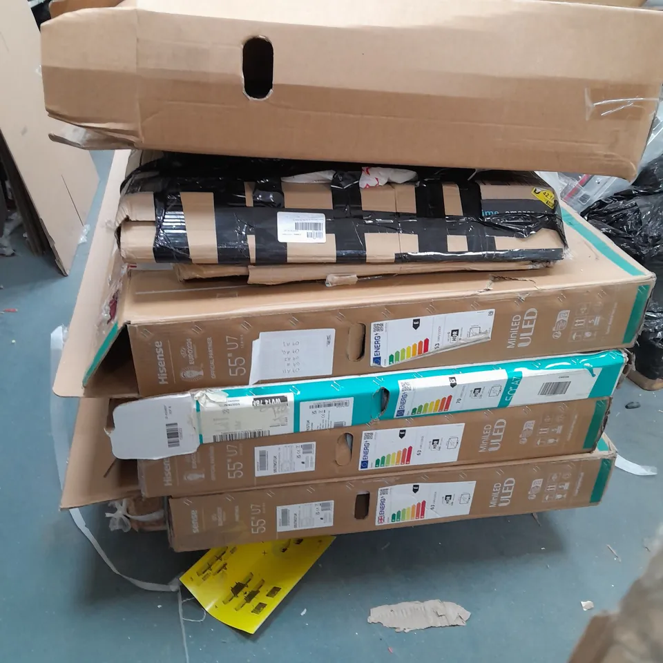 PALLET OF 6 DAMAGED TELEVISIONS 