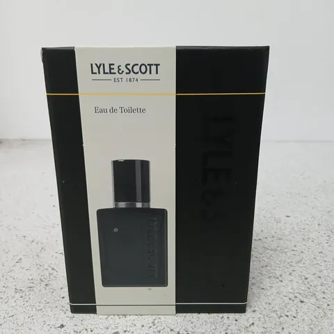BOXED LYLE AND SCOTT EAU DE TOILETTE 50ML