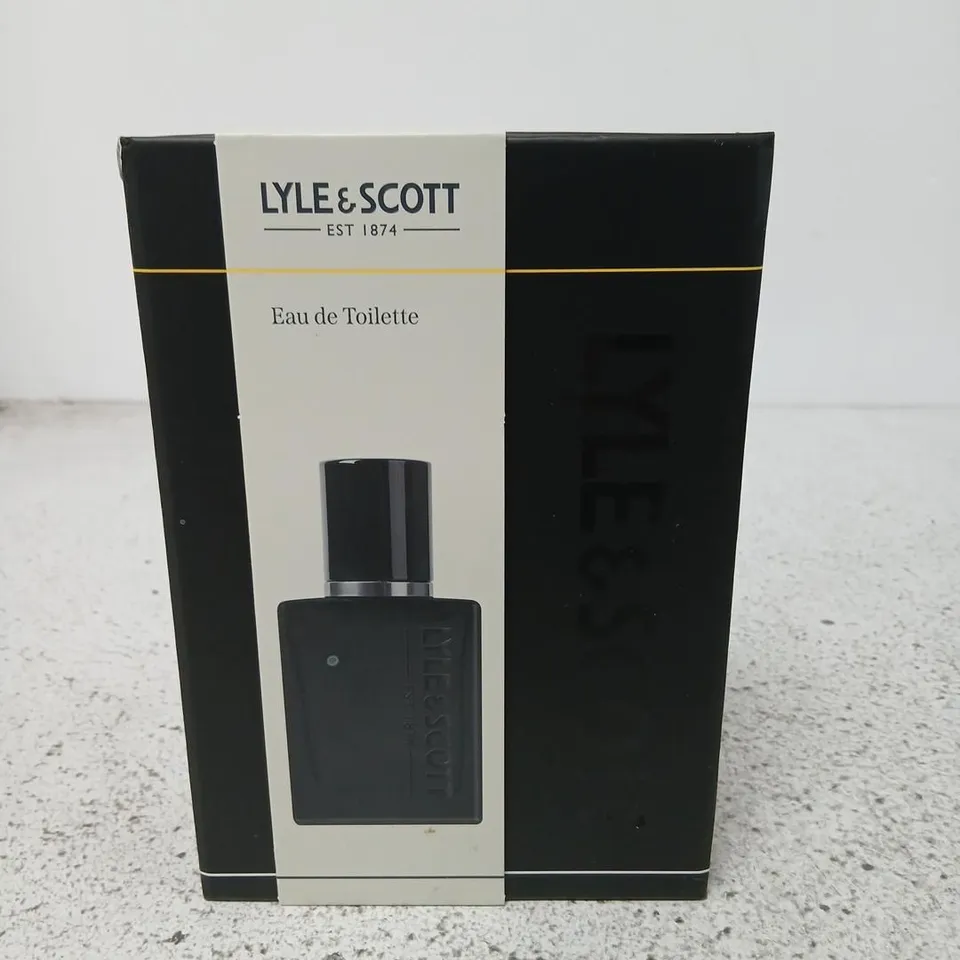 BOXED LYLE AND SCOTT EAU DE TOILETTE 50ML