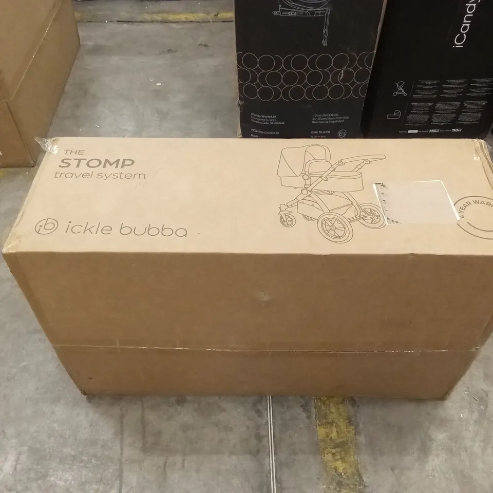 BOXED ICKLE BUBBA THE STOMP TRAVEL SYSTEM