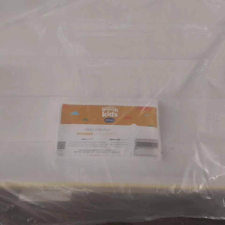 QUALITY BAGGED SILENTNIGHT SNOOZE ECO COMFORT 90CM SINGLE MATTRESS