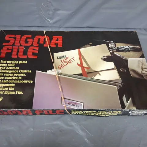 BOXED GIBSONS GAMES SIGMA FILE
