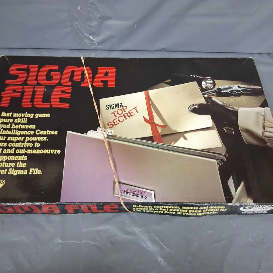 BOXED GIBSONS GAMES SIGMA FILE