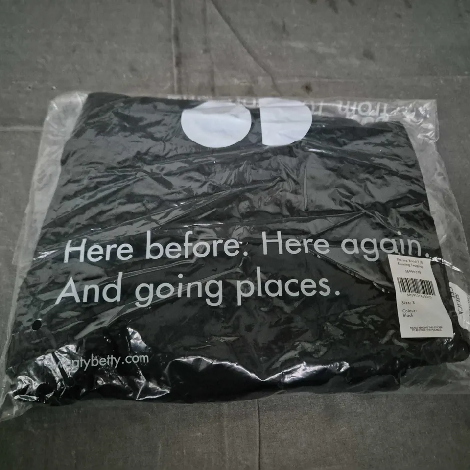 SWEATY BETTY THERMA BOOST 7/8 RUNNING LEGGINGS – BLACK, SIZE S