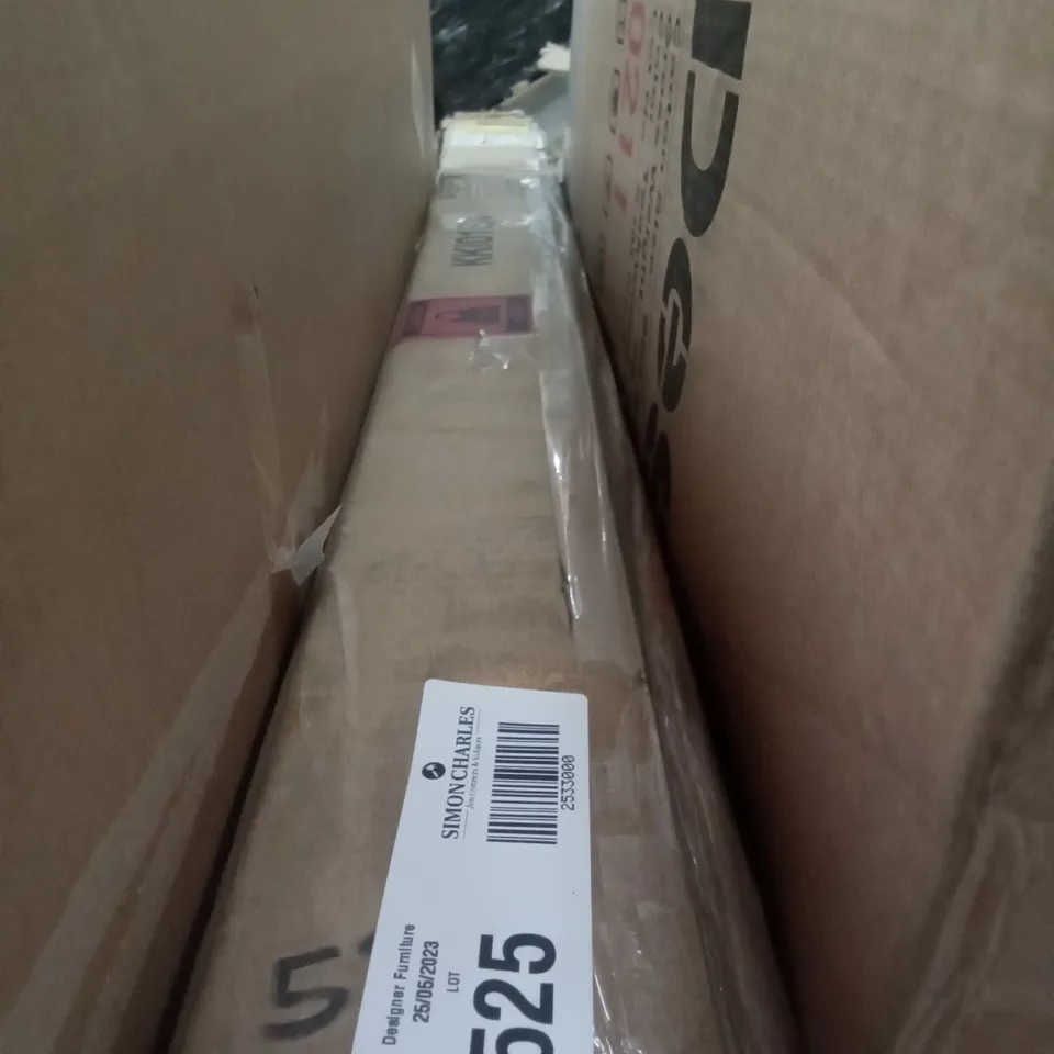 BOXED 120CM STAINLESS STEEL KITCHEN ISLAND 