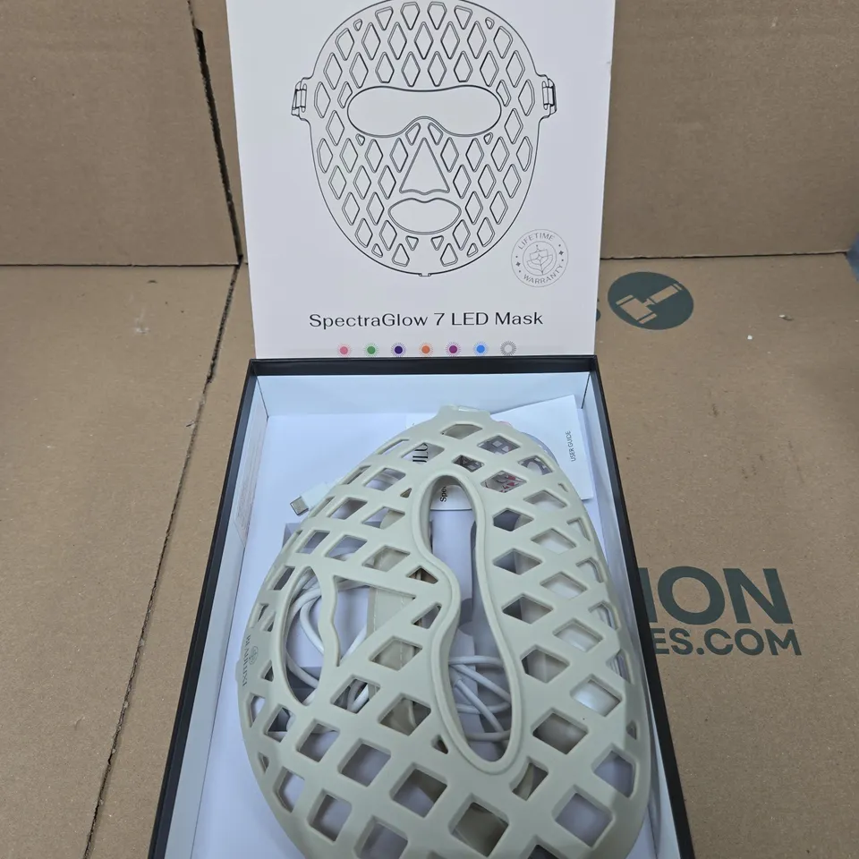 BEAULUXE SPECTRAGLOW 7 LED MASK – LIGHT THERAPY FACIAL MASK 