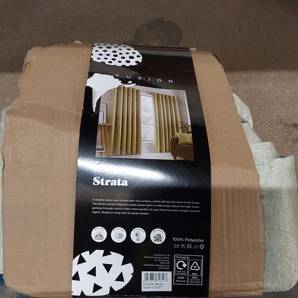 EYELET ROOM DARKENING CURTAINS - 66 x 90"