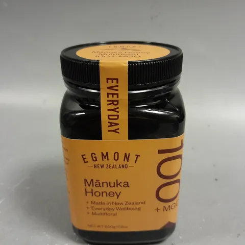 SEALED EGMONT 100+MGO MANUKA HONEY - 500G