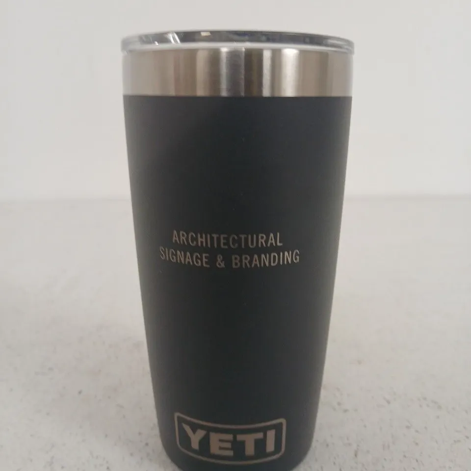 YETI STAINLESS STEEL TRAVEL TUMBLER