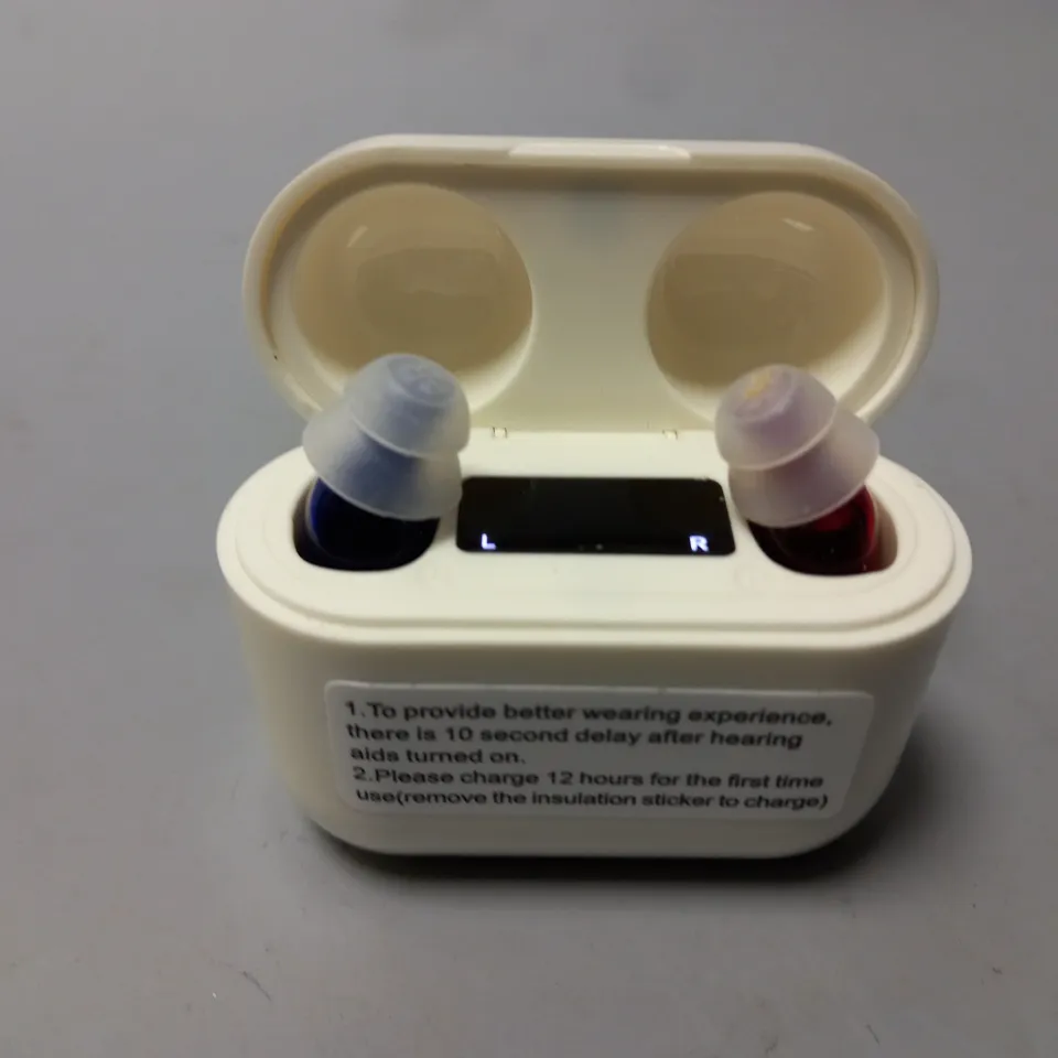 BOXED OREMI HEARING AIDS