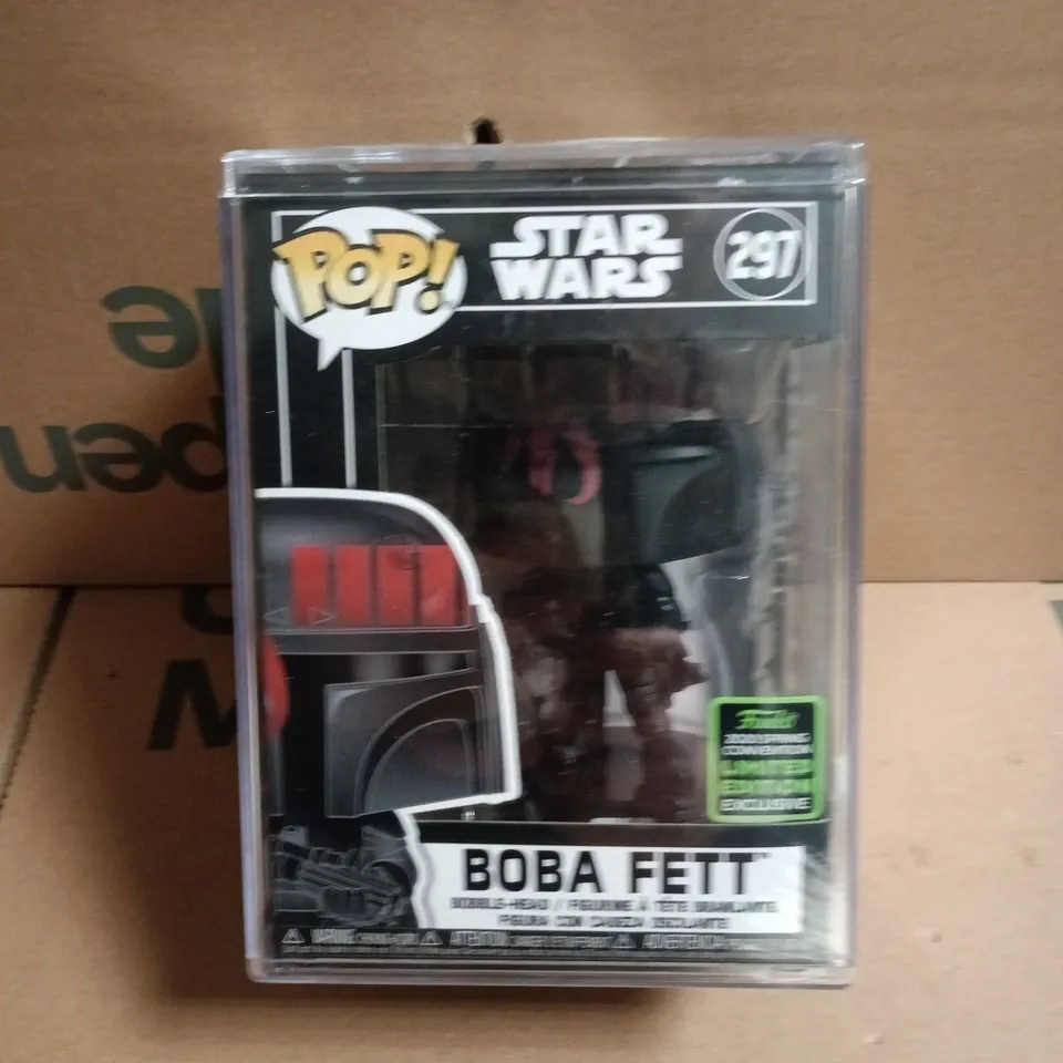 FUNKO POP! STAR WARS – BOBA FETT (2020 SPRING CONVENTION LIMITED EDITION EXCLUSIVE) – BOXED