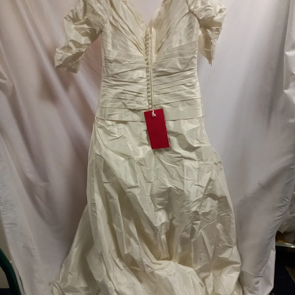 CHRISTINA SPOSA AMANDA 2 MYAM106 WEDDING DRESS, IVORY - SIZE 14