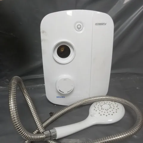 Triton Thermostatic Power Shower SR – White
