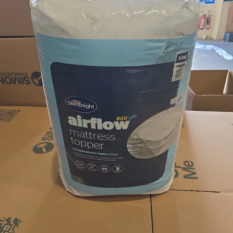 SILENTNIGHT AIRFLOW 800 MATTRESS TOPPER