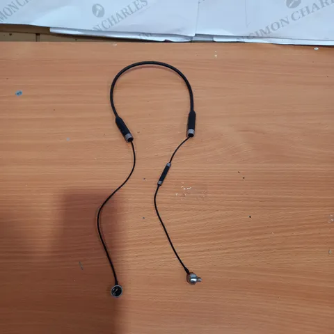 rha wireless round neck earphones with magnetic heads, ma 650, black