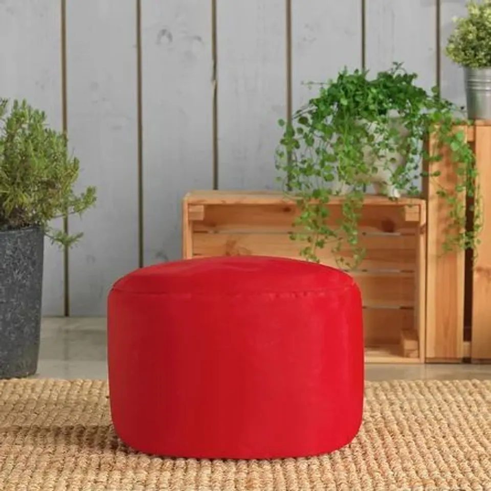 BOXED CAELEIGH RED POUFFE