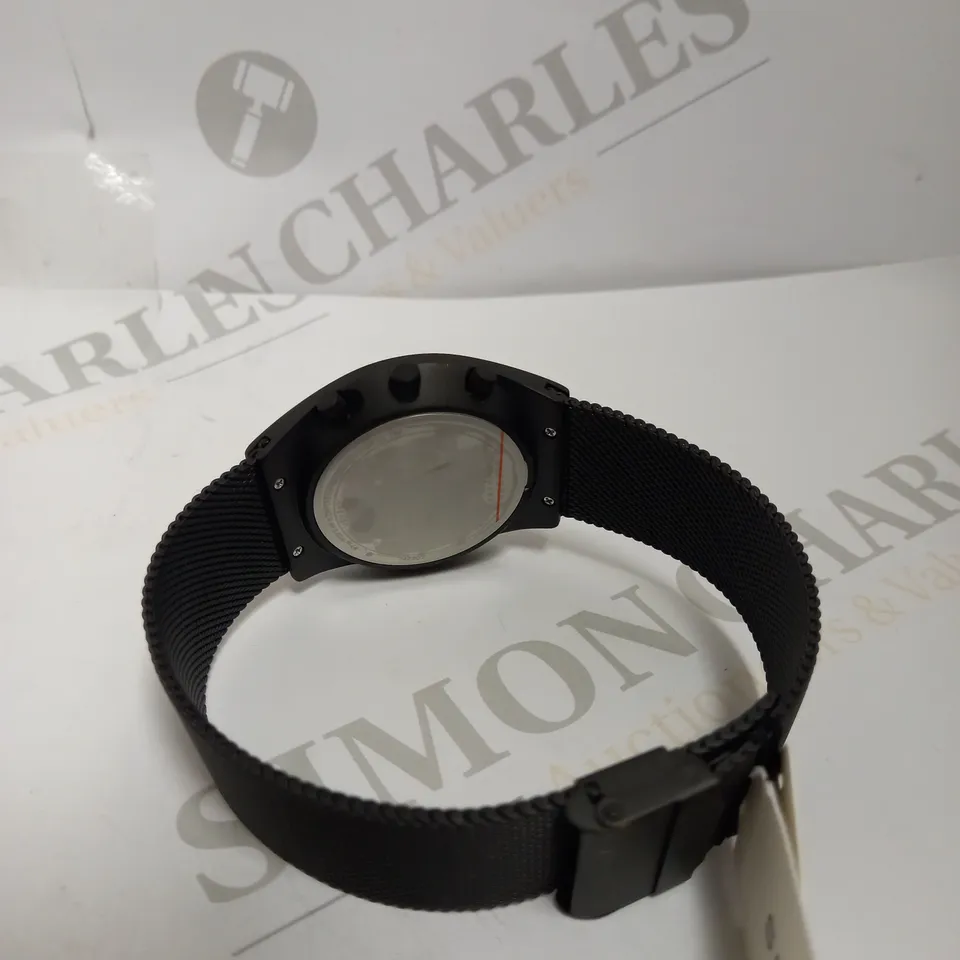 SKAGEN GRENEN CHRONOGRAPH STAINLESS STEEL MESH WATCH