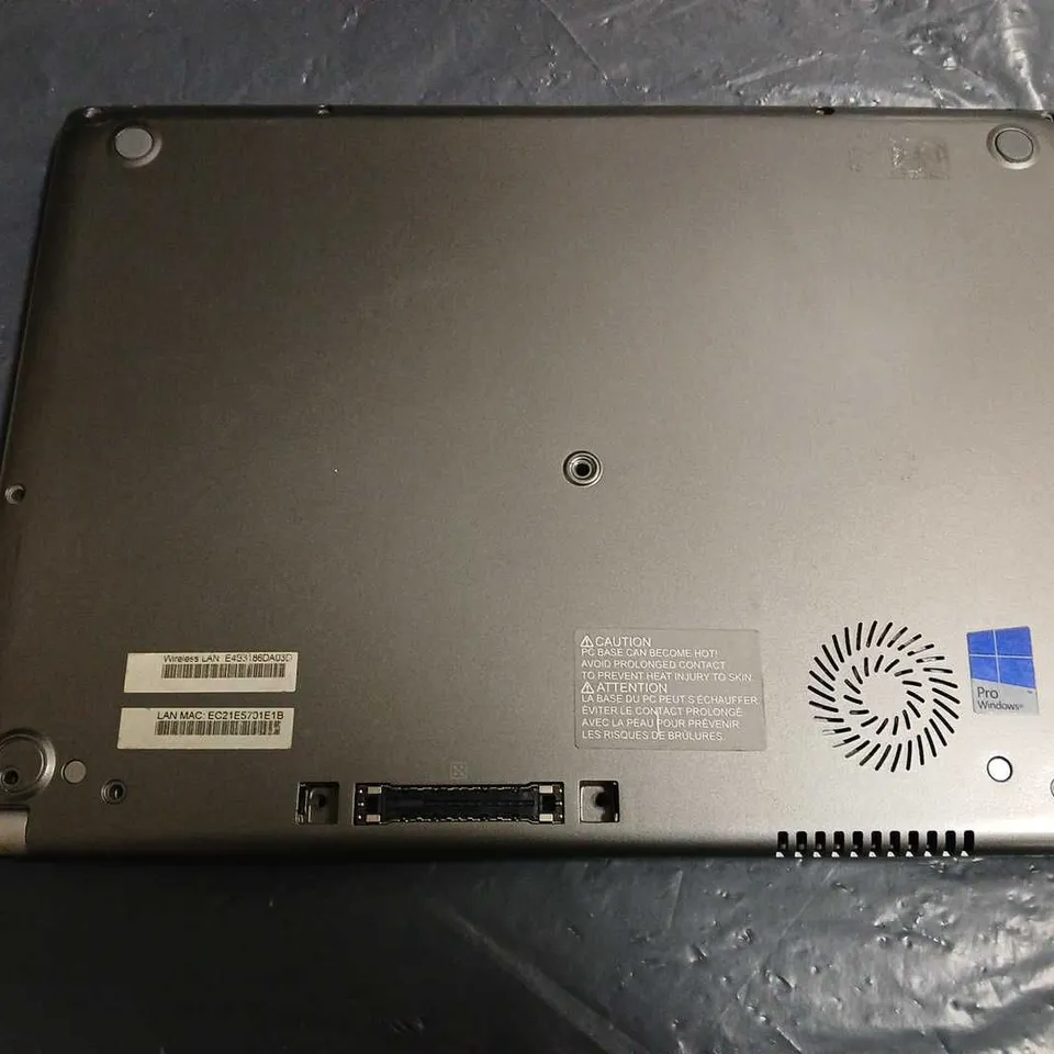 TOSHIBA PORTEGE LAPTOP 