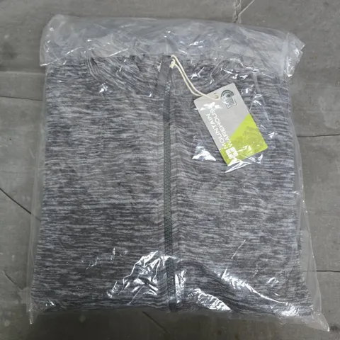 BAGGED MOUNTAIN WAREHOUSE SNOWDON MELANGE WOMENS FULL ZIP FLEECE - UK 16