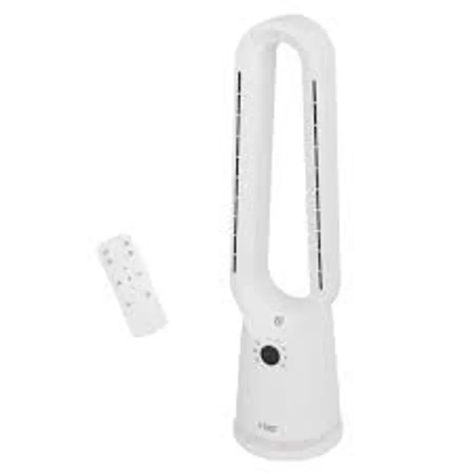 BOXED RUSSELL HOBBS RHBHC2030W BLADELESS AND FAN WITH REMOTE