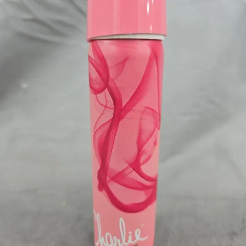BOX OF APPROXIMATELY 50 CHARLIE VANILLA + TANGERINE BODYSPRAY CANS (75ML) - COLLECTION ONLY