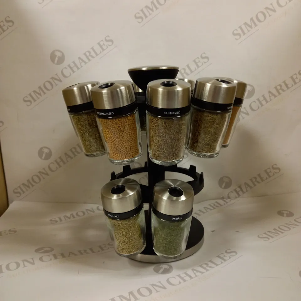 COLE & MASON HERB AND SPICE CAROUSEL