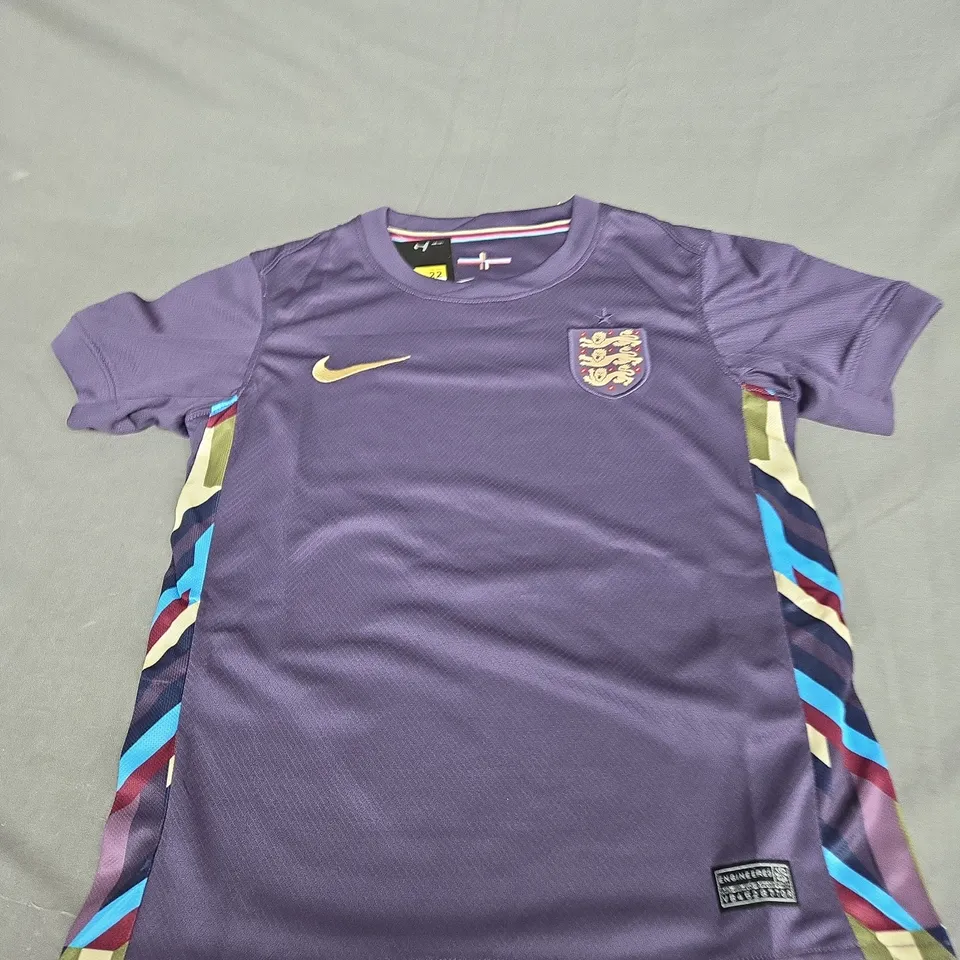 ENGLAND FC AWAY SHIRT SIZE 22 - KIDS