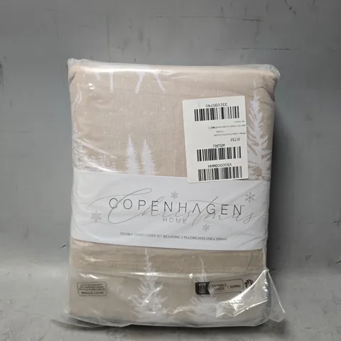 COPENHAGEN HOME DOUBLE DUVET COVER SET 200CM X 200CM
