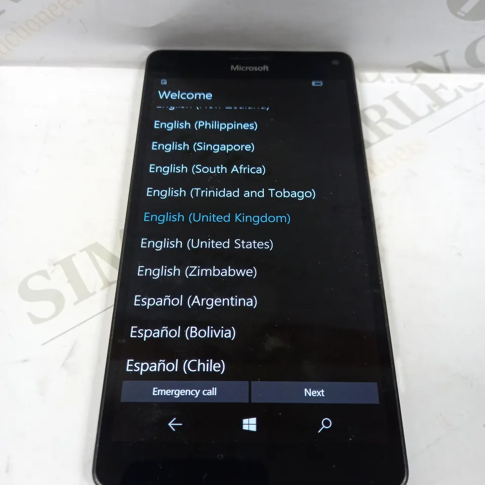 MICROSOFT LUMIA 950 XL RM-1085 IN BLACK