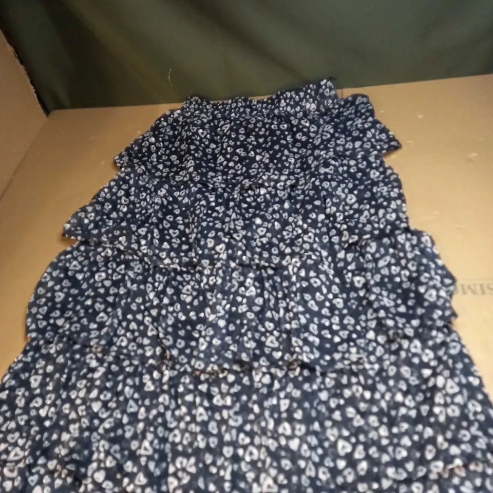 MISS SELFRIDGE CHIFFON TIERED MAXI SKIRT SIZE 10