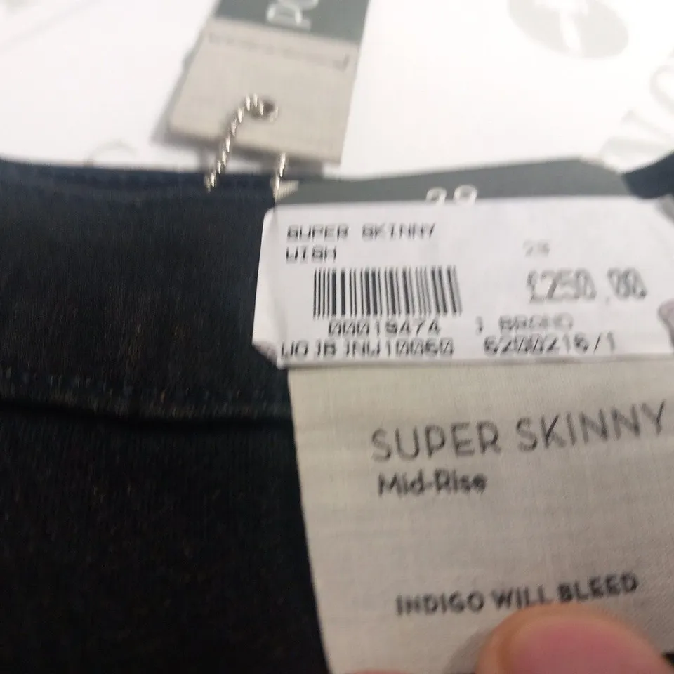 J BRAND SUPER SKINNY LEG WISH SIZE 29