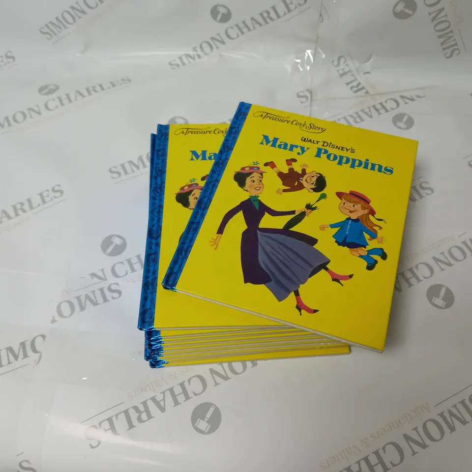BOXED APPROXIMATELY 10 COPIES OF HARDBACK DISNEY'S MARY POPPINS
