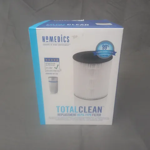 BOXED HOMEDICS TOTALCLEAN HEPA-TYPE FILTER