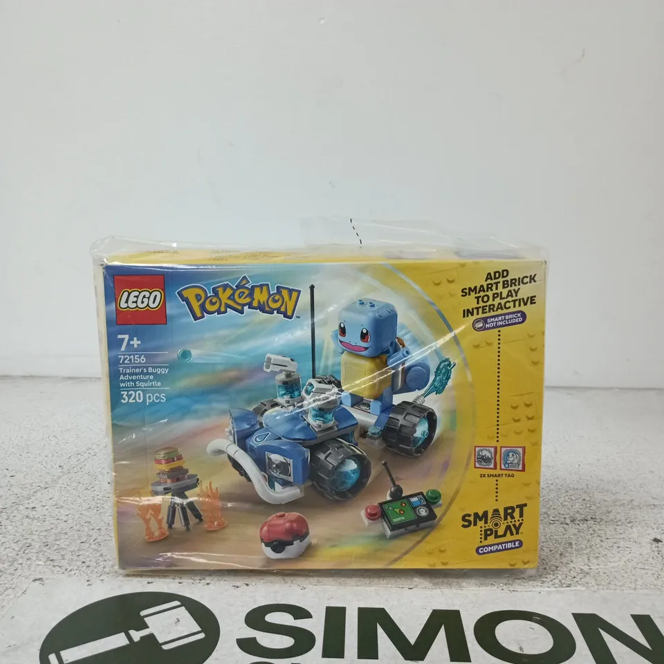 LEGO POKÉMON™ SMART PLAY #72156 SMART PLAY™: TRAINER'S BUGGY ADVENTURE WITH SQUIRTLE