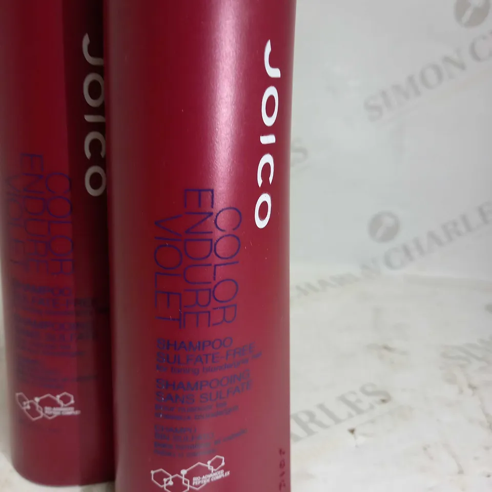 JOICO VIOLET COLOR ENDURE SULPHATE-FREE SHAMPOO 300ml X6
