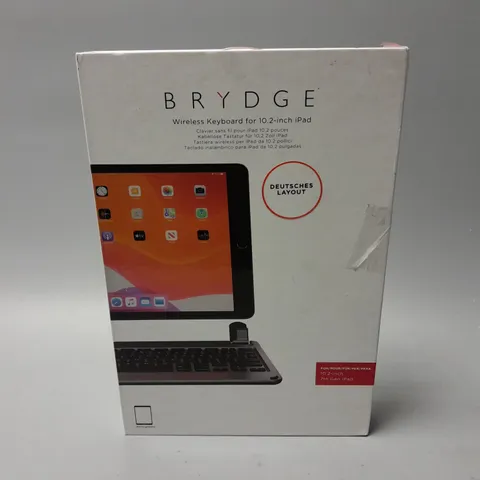 BOXED BRYDGE WIRELESS KEYBOARD FOR 10.2-inch iPAD