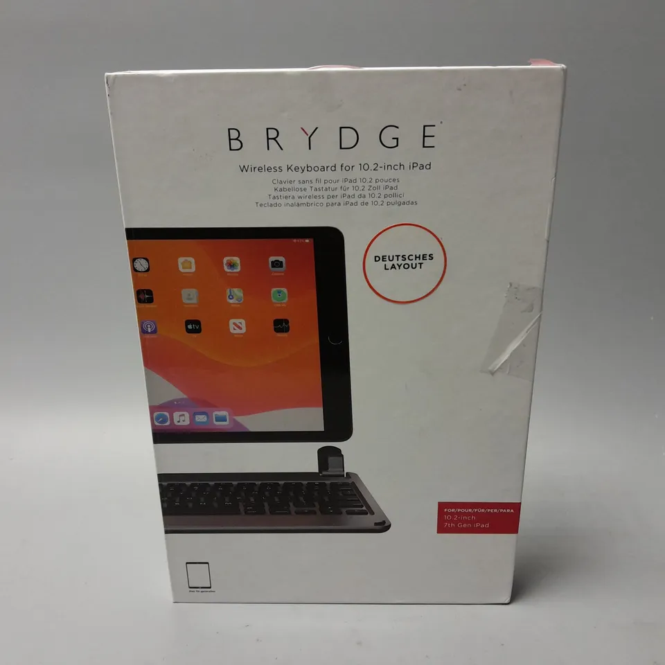 BOXED BRYDGE WIRELESS KEYBOARD FOR 10.2-inch iPAD