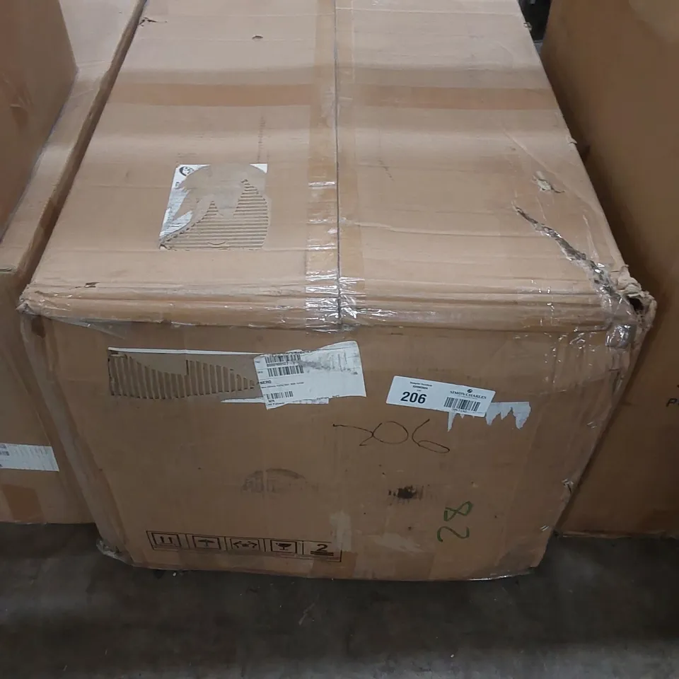 BOXED NERO 600MM VANITY UNIT IN MATT GREIGE 