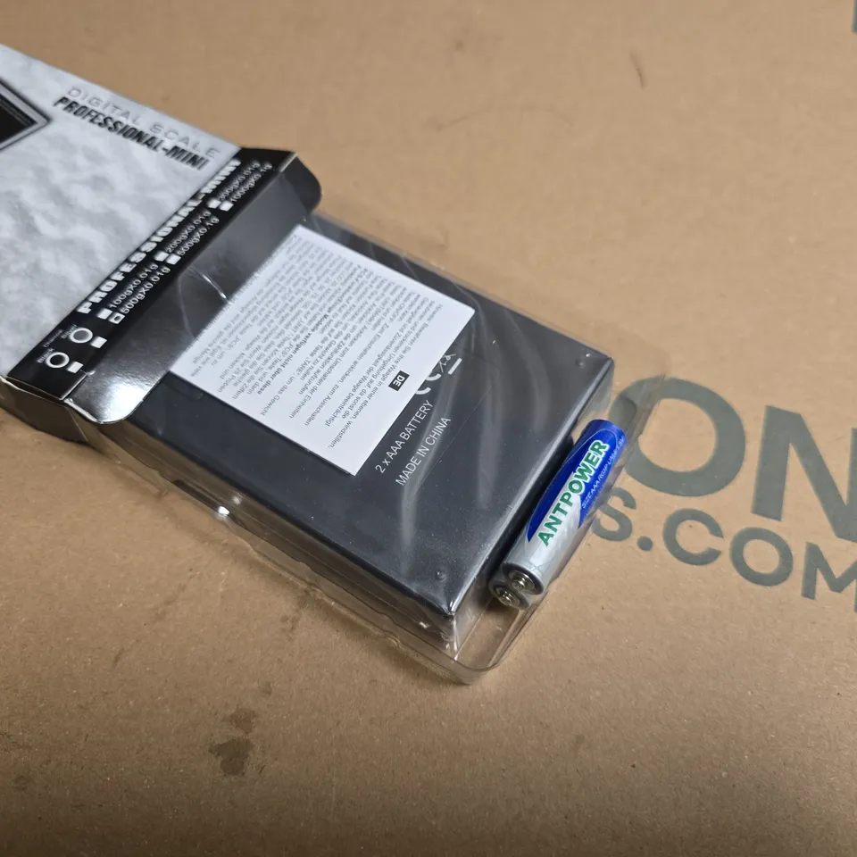 BOXED PROFESSIONAL MINI DIGITAL SCALES