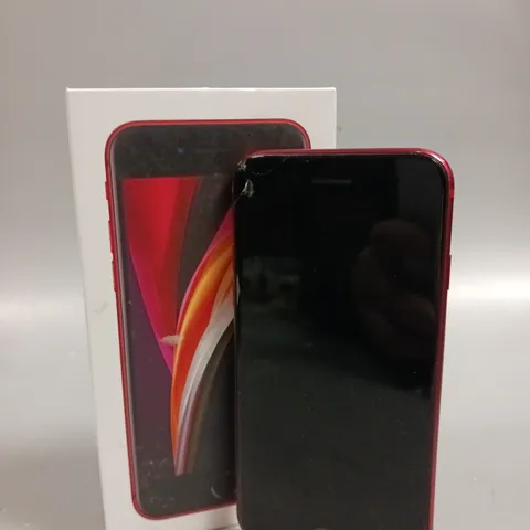 BOXED APPLE IPHONE SE SMARTPHONE  - PRODUCT RED 
