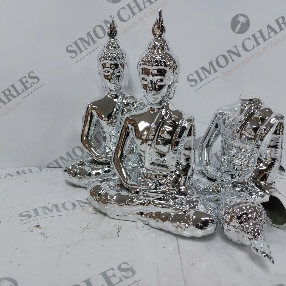 K BY KELLY HOPPEN SET OF SMALL BUDDHAS