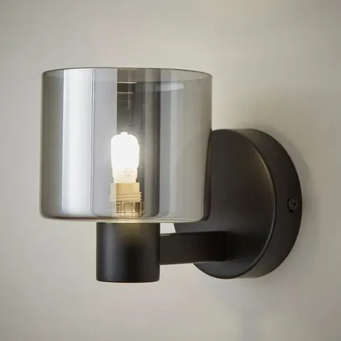 BOXED ERIN GLASS WALL LIGHT