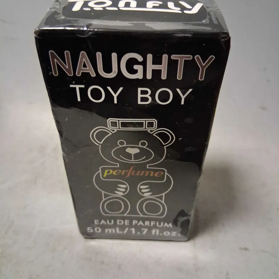 BOXED NAUGHTY TOY BOY PERFUME EAU DE PARFUM 50ML