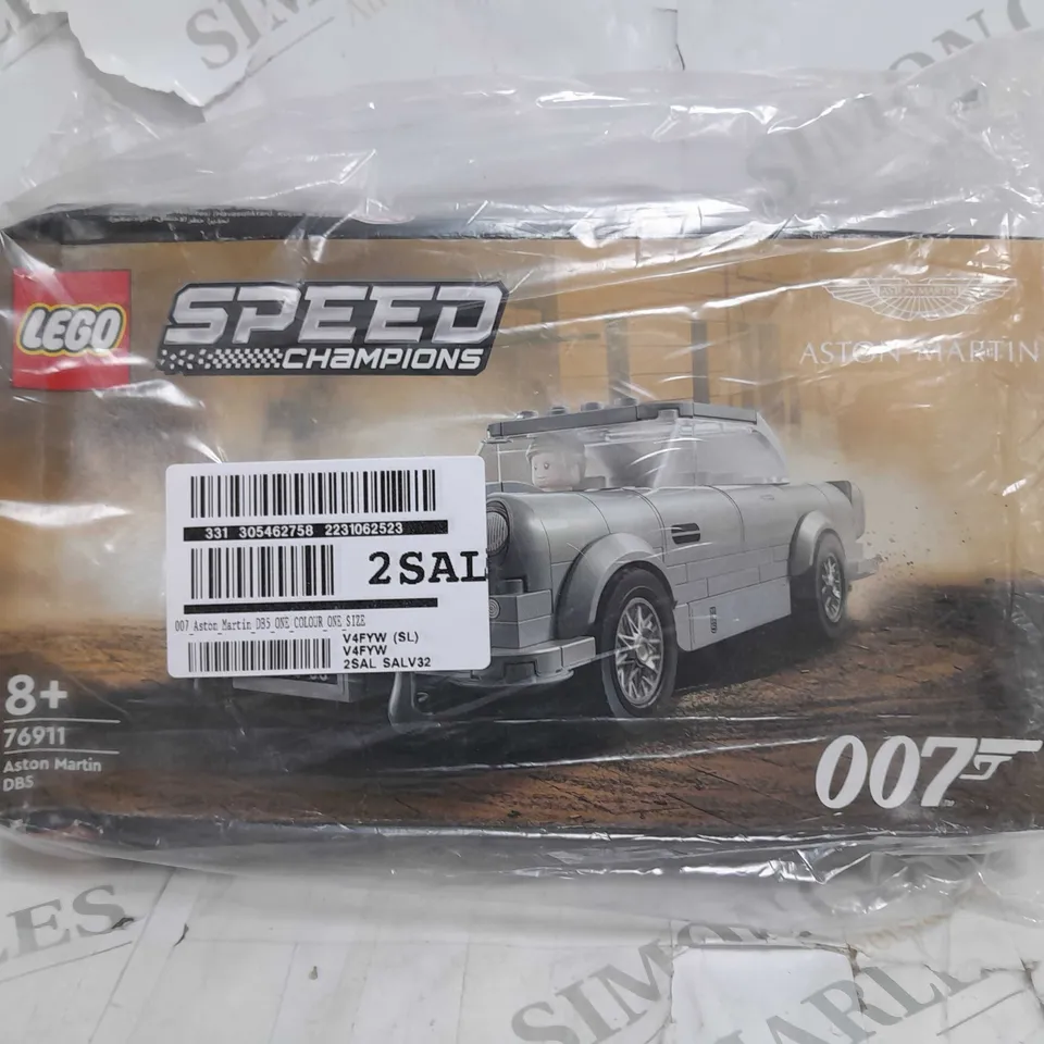 BOXED LEGO SPEED CHAMPIONS 007 ASTON MARTIN DB5 SET 76911 RRP £19.99