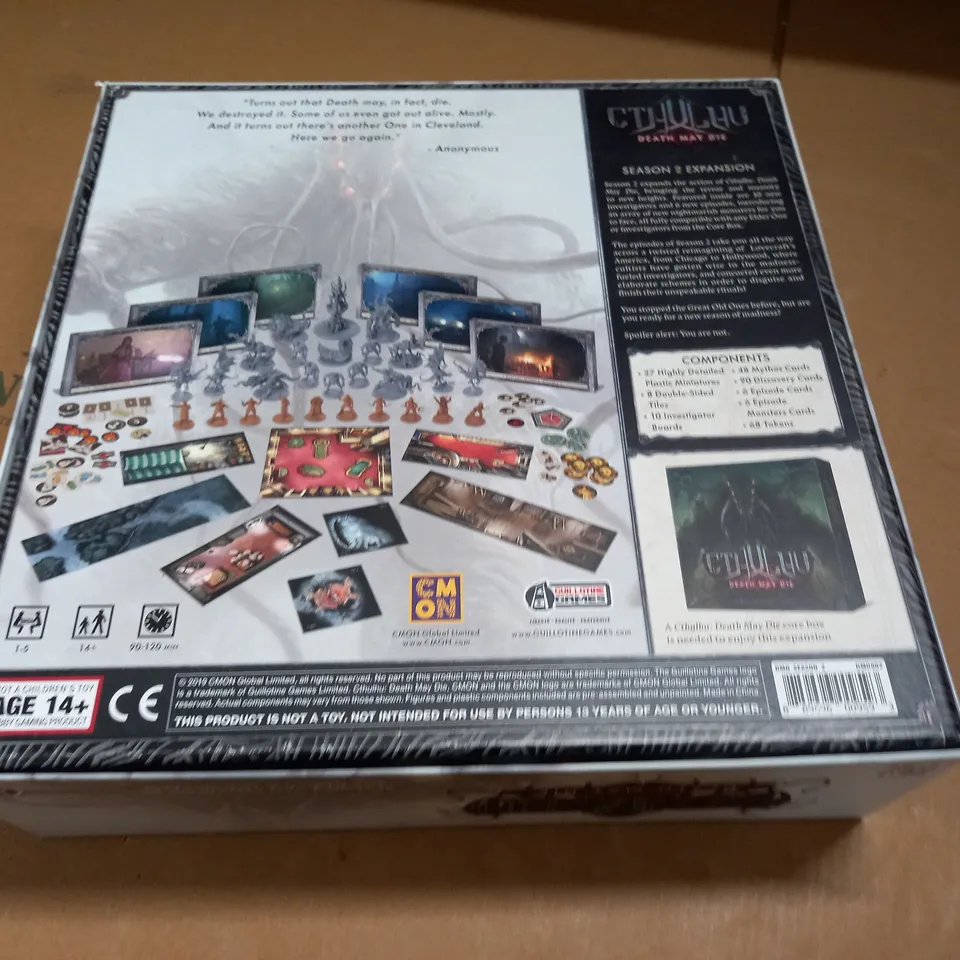 BOXED CTHULHU DEATH MAY DIE GAME - SEASON 2 EXPANSION 