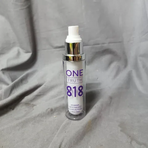 ONE TRUTH 818 ATOMISER – 50ML. MISSING CAP
